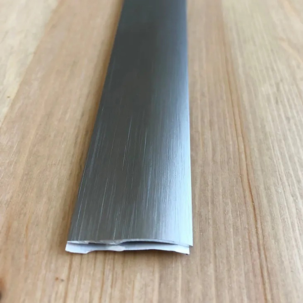 Brushed Aluminium 0.93m Door Floor Bar Edge Trim Threshold Ramp For Doorways