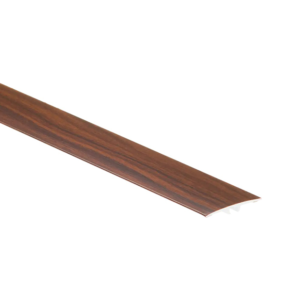 Flat Aluminium 1.8m Long Wood Effect Door Edging Bar Laminate Trim Threshold 