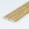 Flat Aluminium 1.8m Long Wood Effect Door Edging Bar Laminate Trim Threshold 