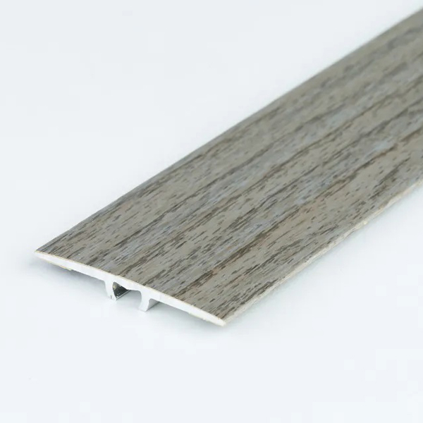 Flat Aluminium 1.8m Long Wood Effect Door Edging Bar Laminate Trim Threshold 