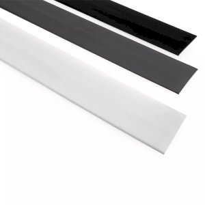 1 Metre PVC Durable Flat Bar Door Strips in Multiple Sizes