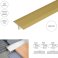 13mm Anodised Aluminium Door Threshold Trim T Bar Transition Strip For Tiles