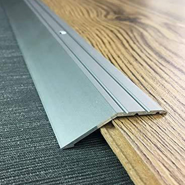 16mm Self Adhesive Aluminium Door Trim For Laminate Floors at Different Levels 