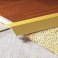 16mm Self Adhesive Aluminium Door Trim For Laminate Floors at Different Levels 