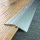 16mm Self Adhesive Aluminium Door Trim For Laminate Floors at Different Levels 