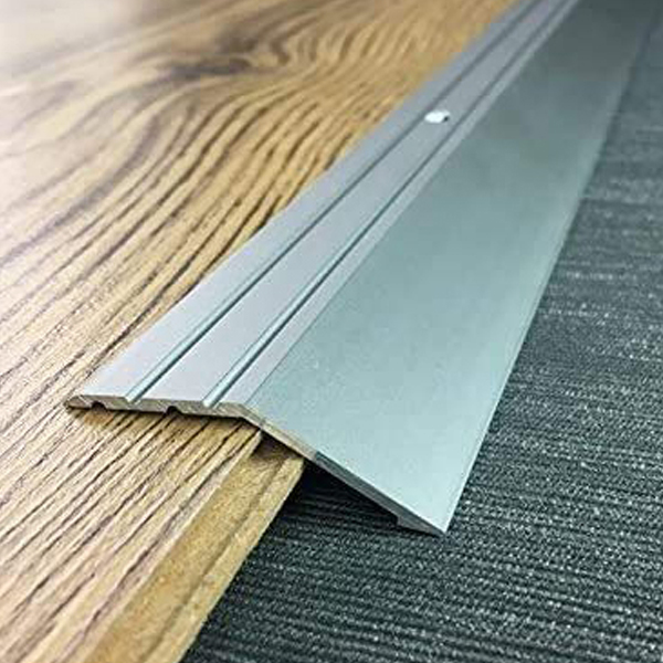 16mm Self Adhesive Aluminium Door Trim For Laminate Floors at Different Levels 