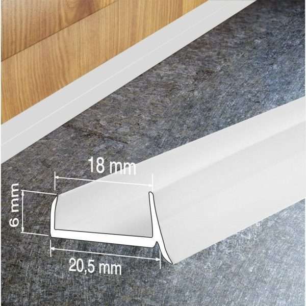 18mm Pvc Kitchen Plinth Sealing Strip