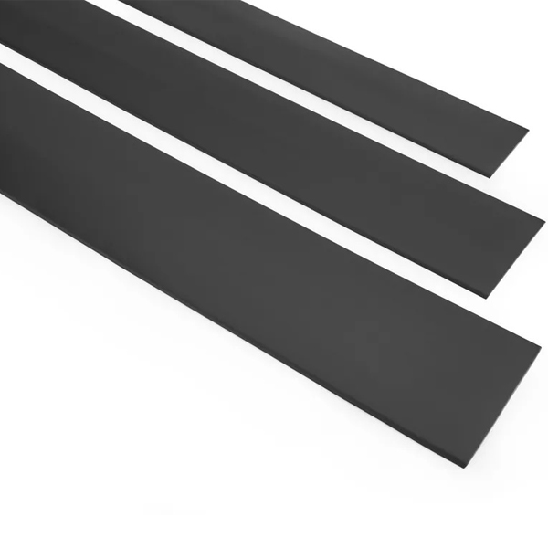 2.48m Long PVC Durable Flat Bar Trim Architrave Cover