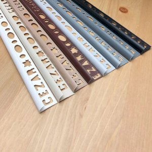 2.5m Round Edge PVC Tile Trims