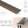 26mm Anodised Aluminium Threshold Trim T Bar Transition Trim For Tiles