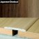 30mm Aluminium Wood Effect Self Adhesive Door Threashold Door Floor Trim