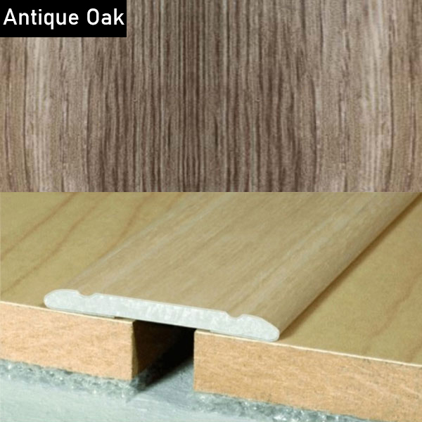 30mm Aluminium Wood Effect Self Adhesive Door Threashold Door Floor Trim