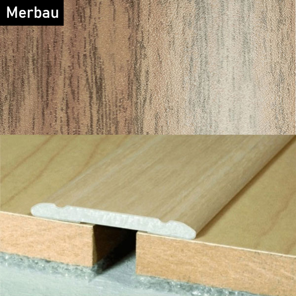 30mm Aluminium Wood Effect Self Adhesive Door Threashold Door Floor Trim