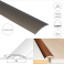 30mm Wide Anodised Aluminium Self Adhesive Door Threshold  floor trim