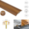 30mm Wide PVC door floor trim for wooden, laminate, carpet, vinyl or tiled floors