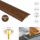 30mm Wide PVC door floor trim for wooden, laminate, carpet, vinyl or tiled floors