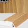 31mm Self Adhesive Aluminium Wood Effect door Threshold Ramp