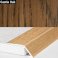 31mm Self Adhesive Aluminium Wood Effect door Threshold Ramp