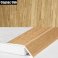 31mm Self Adhesive Aluminium Wood Effect door Threshold Ramp