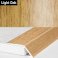 31mm Self Adhesive Aluminium Wood Effect door Threshold Ramp