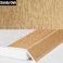 31mm Self Adhesive Aluminium Wood Effect door Threshold Ramp