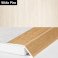 31mm Self Adhesive Aluminium Wood Effect door Threshold Ramp