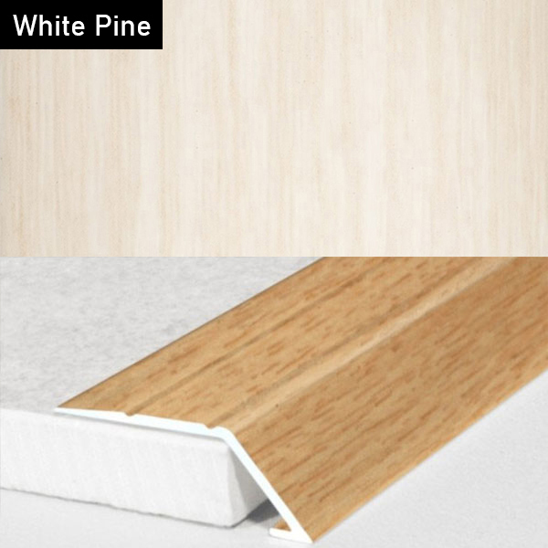 31mm Self Adhesive Aluminium Wood Effect door Threshold Ramp