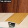 32mm Aluminium Wood Effect Door Thresholds For Vinyl, Carpet, Laminate, Wooden Floors