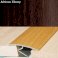 32mm Aluminium Wood Effect Door Thresholds For Vinyl, Carpet, Laminate, Wooden Floors