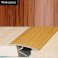 32mm Aluminium Wood Effect Door Thresholds For Vinyl, Carpet, Laminate, Wooden Floors