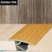 32mm Aluminium Wood Effect Door Thresholds For Vinyl, Carpet, Laminate, Wooden Floors