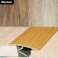 32mm Aluminium Wood Effect Door Thresholds For Vinyl, Carpet, Laminate, Wooden Floors