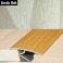 32mm Aluminium Wood Effect Door Thresholds For Vinyl, Carpet, Laminate, Wooden Floors