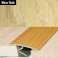 32mm Aluminium Wood Effect Door Thresholds For Vinyl, Carpet, Laminate, Wooden Floors