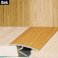 32mm Aluminium Wood Effect Door Thresholds For Vinyl, Carpet, Laminate, Wooden Floors