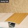 32mm Aluminium Wood Effect Door Thresholds For Vinyl, Carpet, Laminate, Wooden Floors