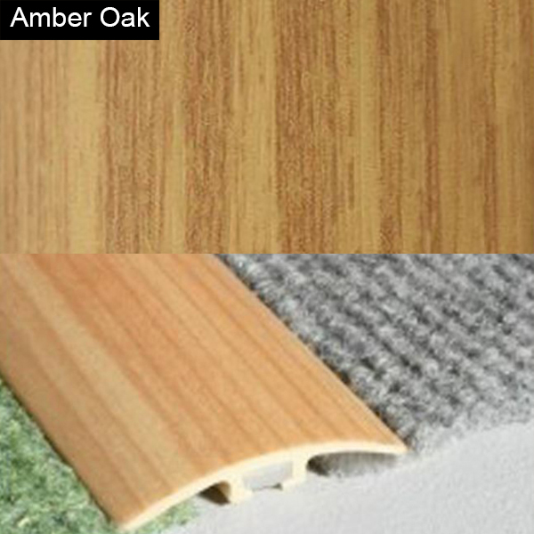 32mm wide UPVC Wood Effect Door Threshold