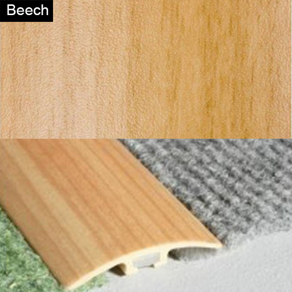 32mm wide UPVC Wood Effect Door Threshold