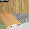 32mm wide UPVC Wood Effect Door Threshold