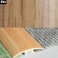 32mm wide UPVC Wood Effect Door Threshold