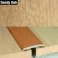 35mm Flat Aluminium Wood Effect Door Threasholds Self Adhesive