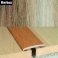 35mm Flat Aluminium Wood Effect Door Threasholds Self Adhesive