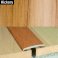 35mm Flat Aluminium Wood Effect Door Threasholds Self Adhesive