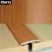 35mm Flat Aluminium Wood Effect Door Threasholds Self Adhesive