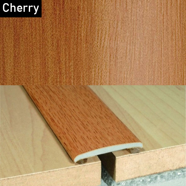 35mm Flat Aluminium Wood Effect Door Threasholds Self Adhesive