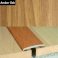 35mm Flat Aluminium Wood Effect Door Threasholds Self Adhesive