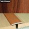 35mm Flat Aluminium Wood Effect Door Threasholds Self Adhesive