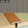 35mm Flat Aluminium Wood Effect Door Threasholds Self Adhesive