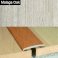 35mm Flat Aluminium Wood Effect Door Threasholds Self Adhesive