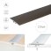 36mm Wide Aluminium Flat Door Threshold A68 Anodised Profile